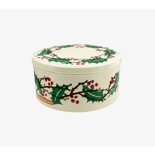Emma Bridgewater Emma Bridgewater Round Winter Berries Tin Small Emma Bridgewater Emma Bridgewater Round Winter Berries Tin Small