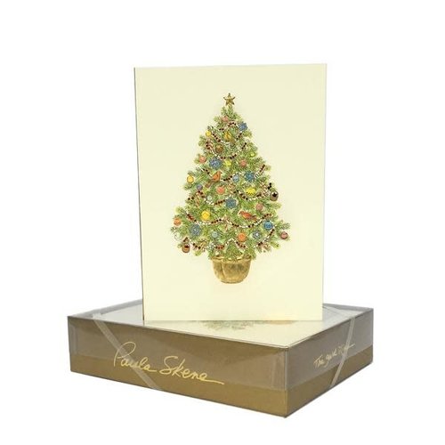 Paula Skene Christmas Tree in Pot Boxed Cards Paula Skene Christmas Tree in Pot Boxed Cards