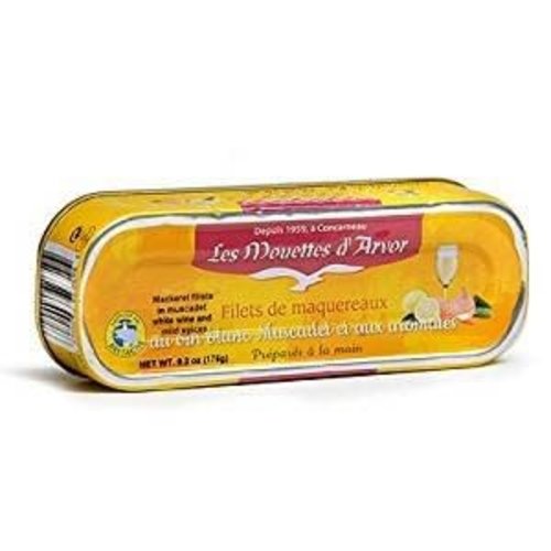 Les Mouettes Mackerel Fillets in Wine Les Mouettes Mackerel Fillets in Wine
