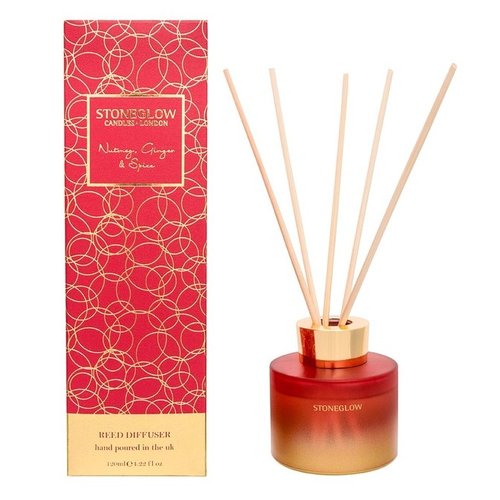 Stoneglow Stoneglow Nutmeg, Ginger & Spice Reed Diffuser Stoneglow Stoneglow Nutmeg, Ginger & Spice Reed Diffuser