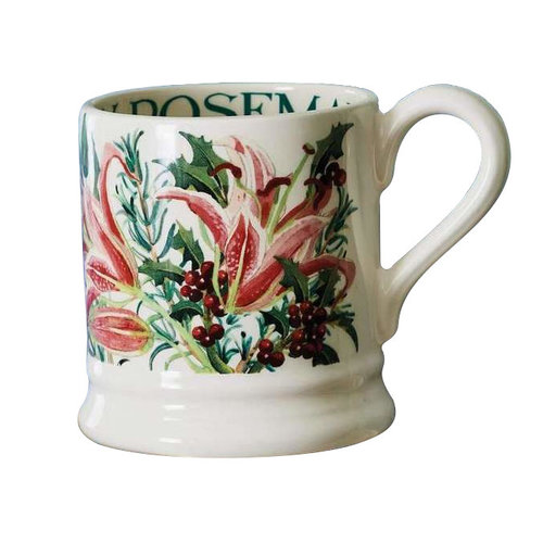 Emma Bridgewater Winter Flowers 1/2 Pint Mug Emma Bridgewater Winter Flowers 1/2 Pint Mug