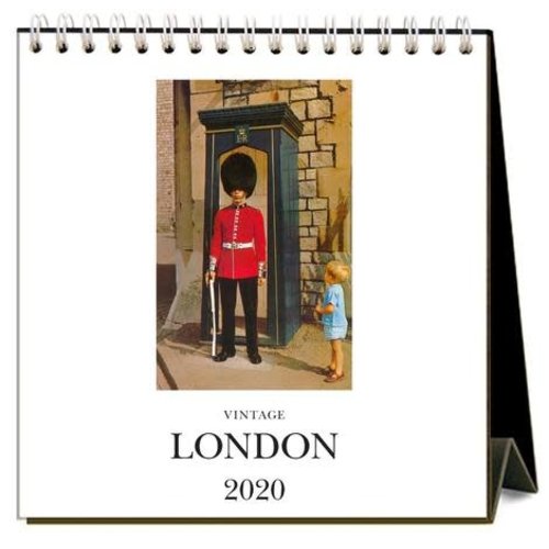 Vintage London Desk Calendar Vintage London Desk Calendar