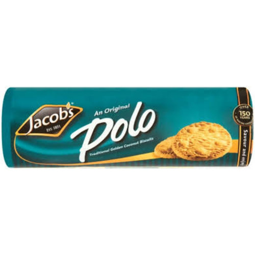 Jacobs polo plain golden coconut biscuits Jacobs polo plain golden coconut biscuits