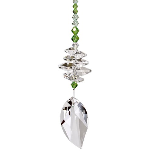 Crystal Brilliance Cascade Spring Leaf Suncatcher Crystal Brilliance Cascade Spring Leaf Suncatcher