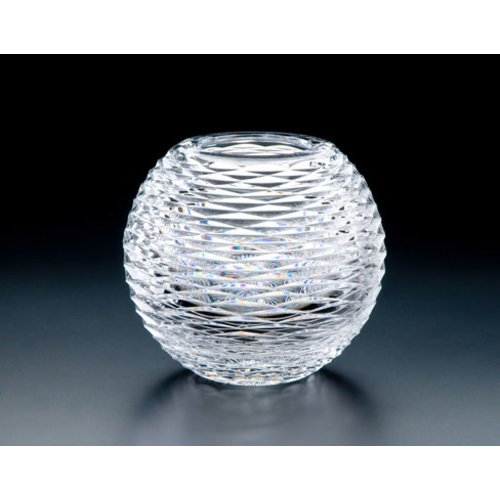 Heritage Crystal Heritage Crystal Cricklewood 6" Rose Bowl Heritage Crystal Heritage Crystal Cricklewood 6" Rose Bowl