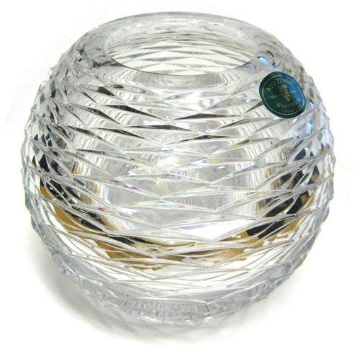Heritage Crystal Heritage Crystal Cricklewood 4" Rose Bowl Heritage Crystal Heritage Crystal Cricklewood 4" Rose Bowl