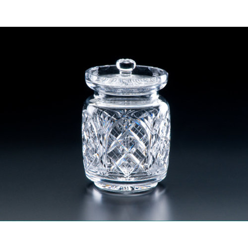 Heritage Crystal Heritage Crystal Cathedral 6" Biscuit Barrel Heritage Crystal Heritage Crystal Cathedral 6" Biscuit Barrel
