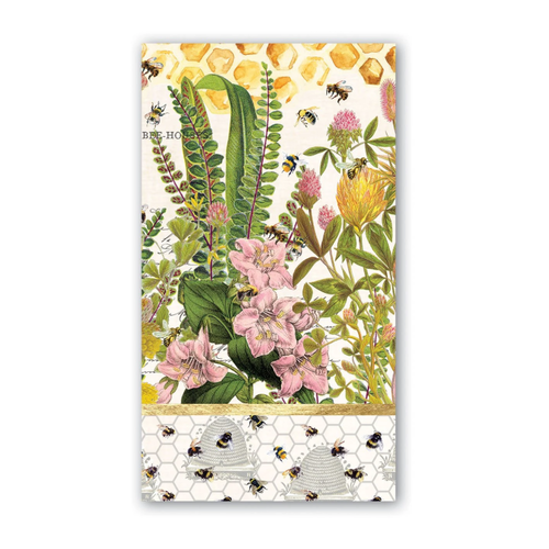 Michel Design Works Honey & Clover Hostess Napkins Michel Design Works Honey & Clover Hostess Napkins