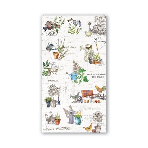 Michel Design Works Michel Country Life Hostess Napkins Michel Design Works Michel Country Life Hostess Napkins