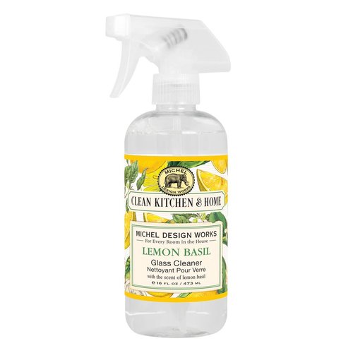 Michel Design Works Lemon Basil Glass Cleaning Spray Michel Design Works Lemon Basil Glass Cleaning Spray