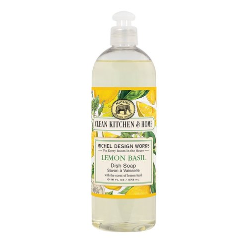 Michel Design Works Lemon Basil Dish Soap Michel Design Works Lemon Basil Dish Soap