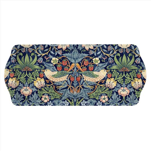 Pimpernel Strawberry Thief Blue Sandwich Tray Pimpernel Strawberry Thief Blue Sandwich Tray