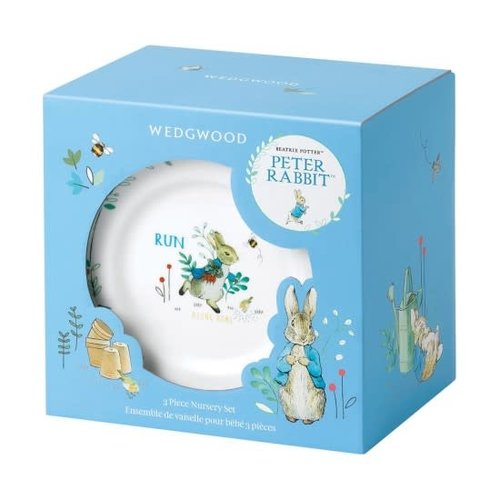 Peter Rabbit Wedgwood Peter Rabbit Refresh 2pc Set Blue Peter Rabbit Wedgwood Peter Rabbit Refresh 2pc Set Blue