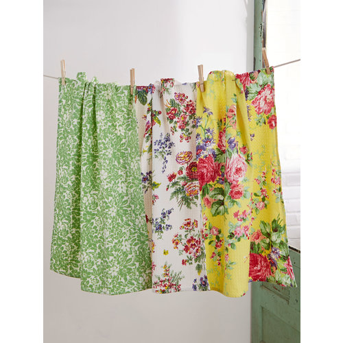 April Cornell Garden Patchwork Tea Towel Bundle April Cornell Garden Patchwork Tea Towel Bundle