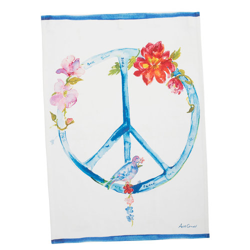 April Cornell Peace Tea Towel April Cornell Peace Tea Towel