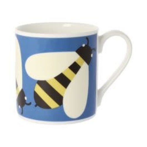 Orla Kiely Busy Bee Blue Mug Orla Kiely Busy Bee Blue Mug