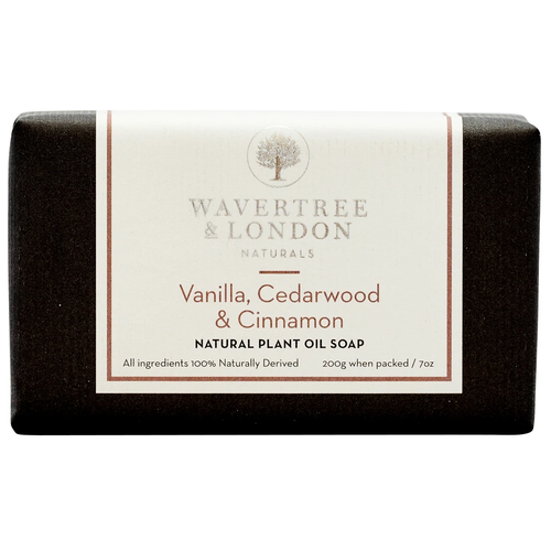 Wavertree & London Wavertree & London Vanilla, Cedarwood, & Cinnamon Soap Wavertree & London Wavertree & London Vanilla, Cedarwood, & Cinnamon Soap
