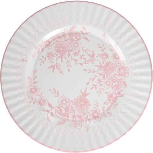 Talking Tables Large Party Porcelain Plates 8 Count Talking Tables Large Party Porcelain Plates 8 Count