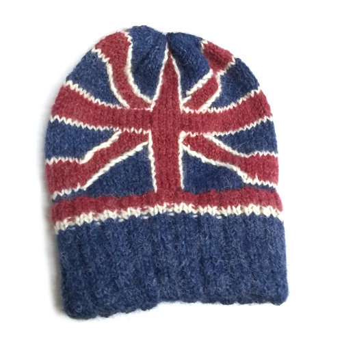 Peruvian Trading Co. Peruvian Trading Co. Union Jack Flag Hat w/ Ribbed Headband Peruvian Trading Co. Peruvian Trading Co. Union Jack Flag Hat w/ Ribbed Headband