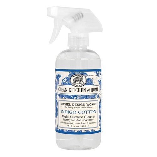 Michel Design Works Indigo Cotton Multi-Surface Cleaning Spray Michel Design Works Indigo Cotton Multi-Surface Cleaning Spray