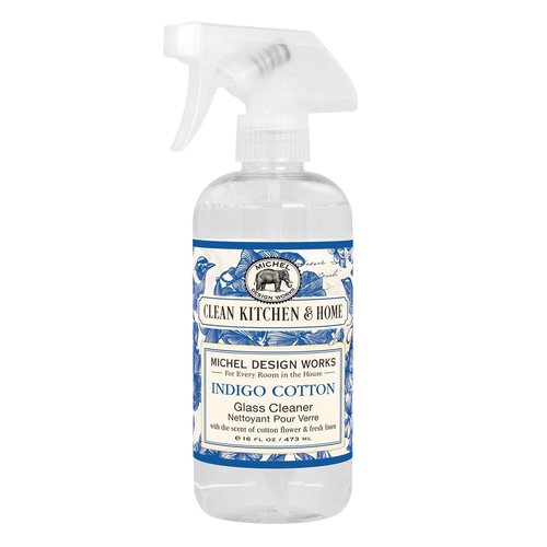 Michel Design Works Indigo Cotton Glass Cleaning Spray Michel Design Works Indigo Cotton Glass Cleaning Spray