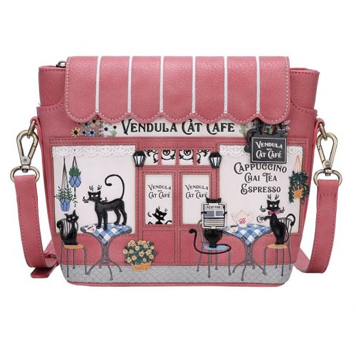 Vendula Cat Cafe Crossbody Bag Vendula Cat Cafe Crossbody Bag