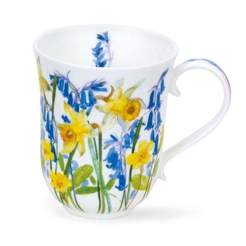 Dunoon Braemar Cottage Flowers Yellow Mug Dunoon Braemar Cottage Flowers Yellow Mug