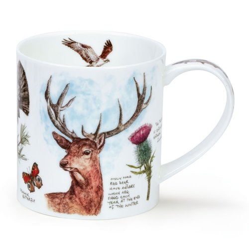 Dunoon Orkney Scottish Notebook Stag Mug Dunoon Orkney Scottish Notebook Stag Mug