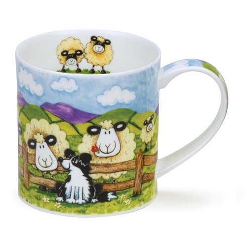 Dunoon Orkney Silly Sheep Fence Mug Dunoon Orkney Silly Sheep Fence Mug