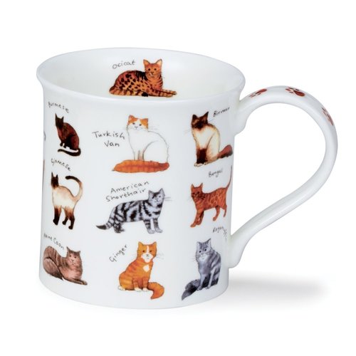 Dunoon Bute Animal Breeds Cat Mug Dunoon Bute Animal Breeds Cat Mug
