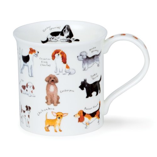 Dunoon Bute Animal Breeds Dog Mug Dunoon Bute Animal Breeds Dog Mug
