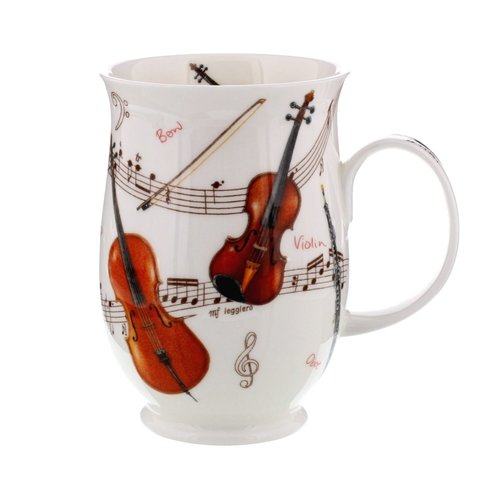 Dunoon Suffolk Instrumental Violin Mug Dunoon Suffolk Instrumental Violin Mug