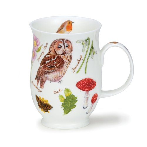 Dunoon Suffolk Woodland Owl Mug Dunoon Suffolk Woodland Owl Mug