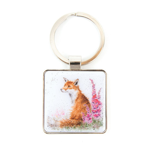 Wrendale 'Foxgloves' Keyring Wrendale 'Foxgloves' Keyring