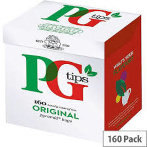 PG Tips PG tips original pyramid bags 160 PG Tips PG tips original pyramid bags 160