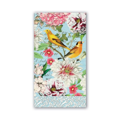 Michel Design Works Garden Melody Hostess Napkins Michel Design Works Garden Melody Hostess Napkins