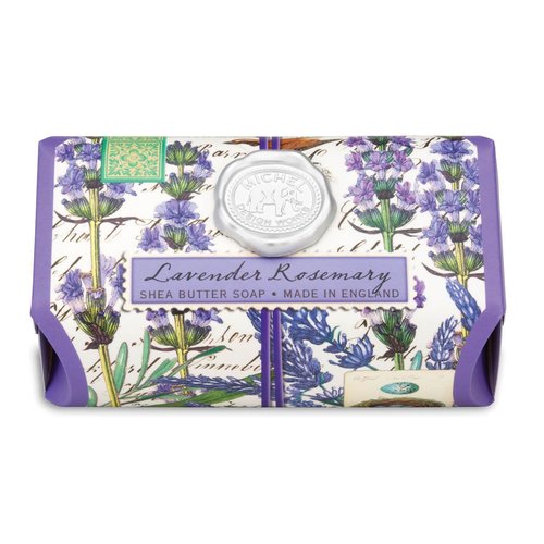 Michel Design Works Lavender Rosemary Large Bath Soap Bar Michel Design Works Lavender Rosemary Large Bath Soap Bar