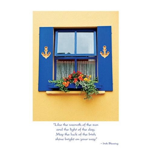 Irish Window Box Get Well Card Irish Window Box Get Well Card
