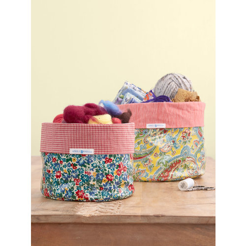 April Cornell Arts and Crafts Basket Set of 2 April Cornell Arts and Crafts Basket Set of 2