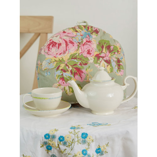 April Cornell Victorian Patchwork Tea Cosy April Cornell Victorian Patchwork Tea Cosy