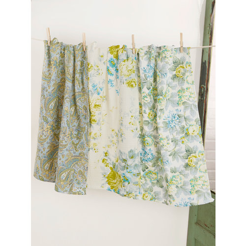 April Cornell Peaceful Patchwork Tea Towel Bundle April Cornell Peaceful Patchwork Tea Towel Bundle