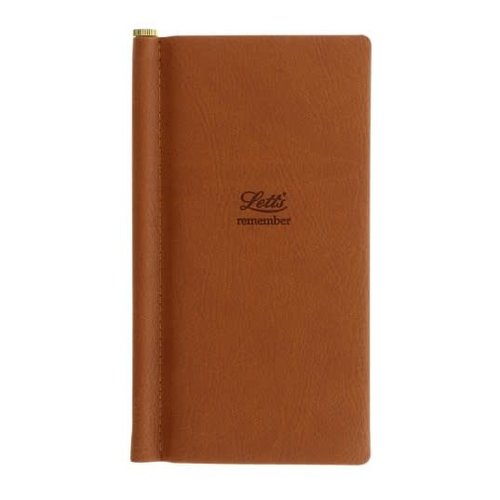 Letts of London Origins Pocket Password Book Tan Letts of London Origins Pocket Password Book Tan