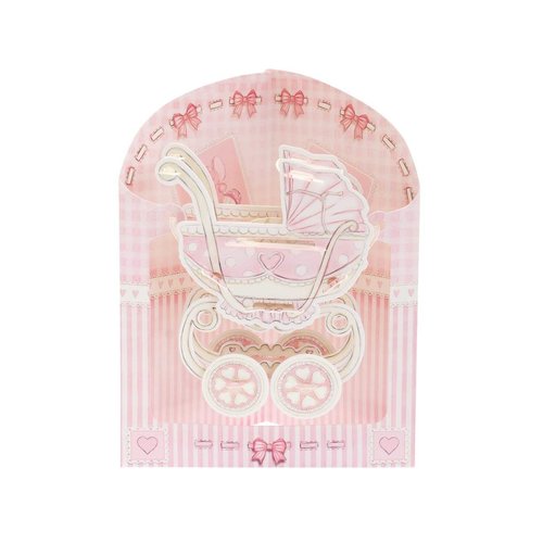 Santoro London Swing Cards Baby Carriage Santoro London Swing Cards Baby Carriage