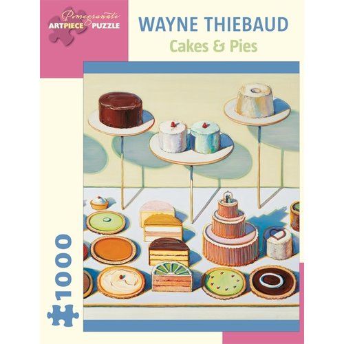 Pomegranate Wayne Thiebaud Cakes and Pies Puzzle Pomegranate Wayne Thiebaud Cakes and Pies Puzzle