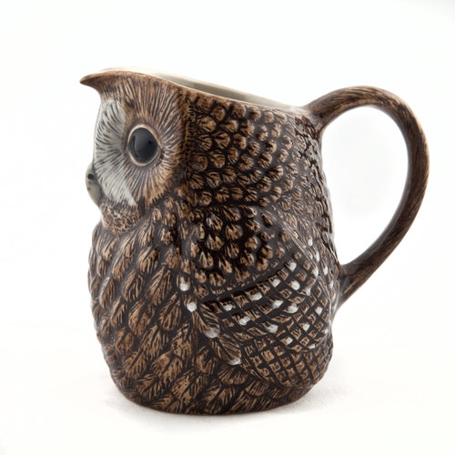 Quail Ceramics Quail Tawny Owl Small Jug Quail Ceramics Quail Tawny Owl Small Jug