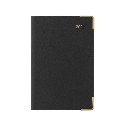 Letts of London Classic Mini Pocket Day to Page Diary 2021 Black Letts of London Classic Mini Pocket Day to Page Diary 2021 Black