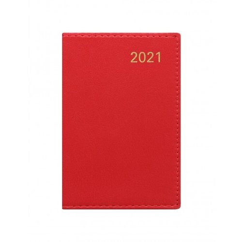 Letts of London Belgravia Mini Pocket Week to View Leather Diary with Planners 2021 Red Letts of London Belgravia Mini Pocket Week to View Leather Diary with Planners 2021 Red