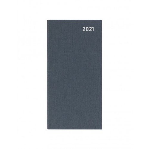 Letts of London Principal Brights Slim Week to View Diary 2021 Grey Letts of London Principal Brights Slim Week to View Diary 2021 Grey