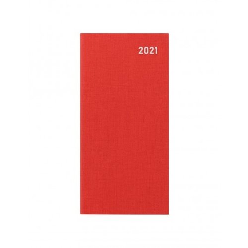 Letts of London Principal Brights Week to View Slim Red 2021 Letts of London Principal Brights Week to View Slim Red 2021