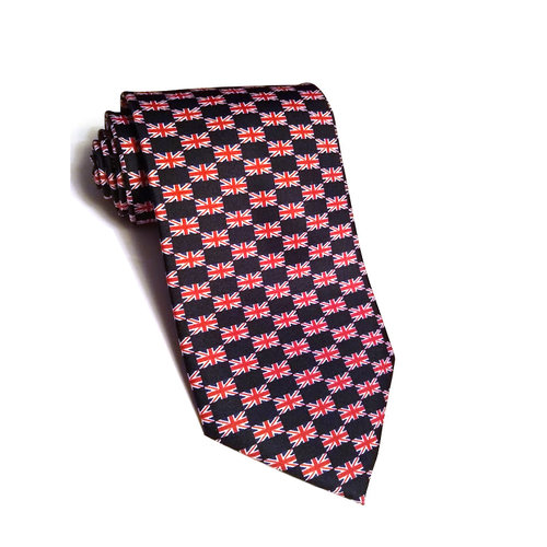 The Tie Studio United Kingdom Flag Tie The Tie Studio United Kingdom Flag Tie